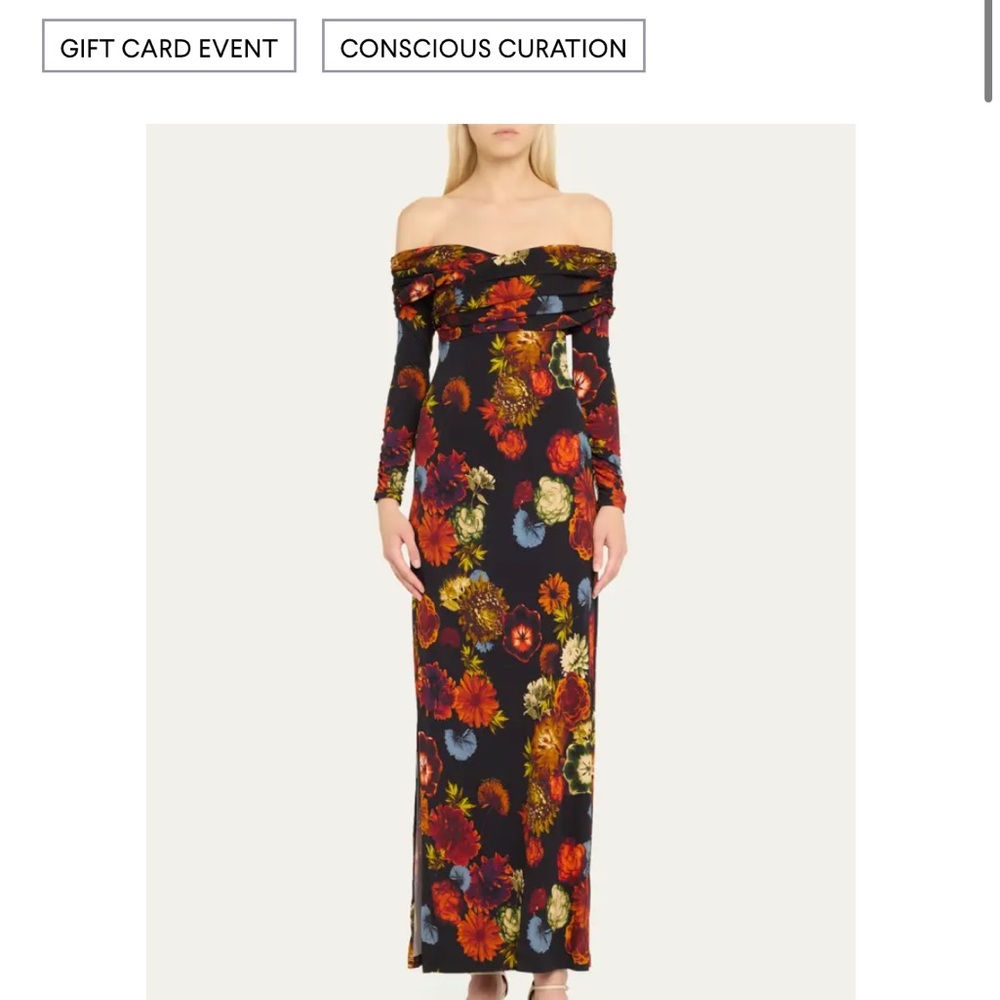 Cara Cara Mirana off the shoulder dress